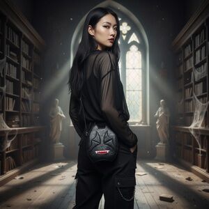 I believe it’s from a company called release the bats crossbody bags!